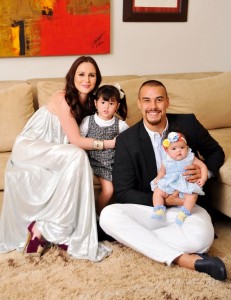 Happy Couple Raising their Beautiful Children
