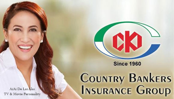 Photo of Ai Ai de las Alas and Country Bankers Life Insurance Corporation Logo