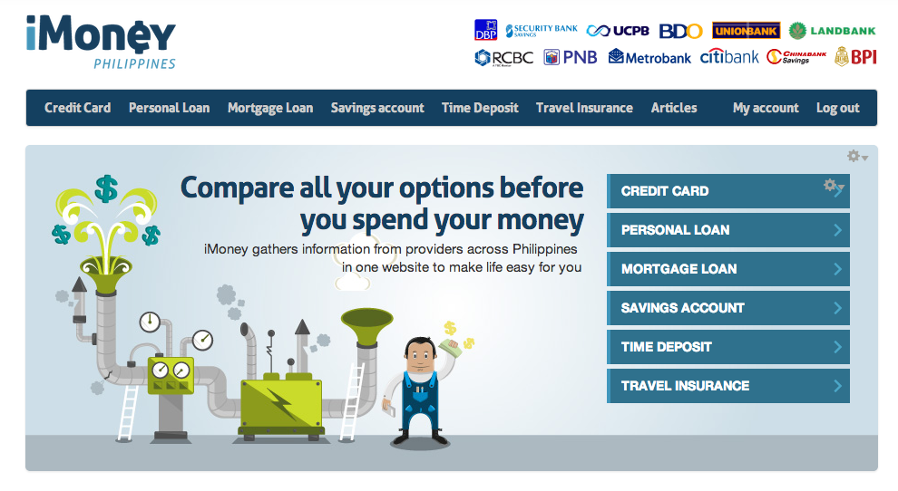 International financial product comparison website lands in the Philippines