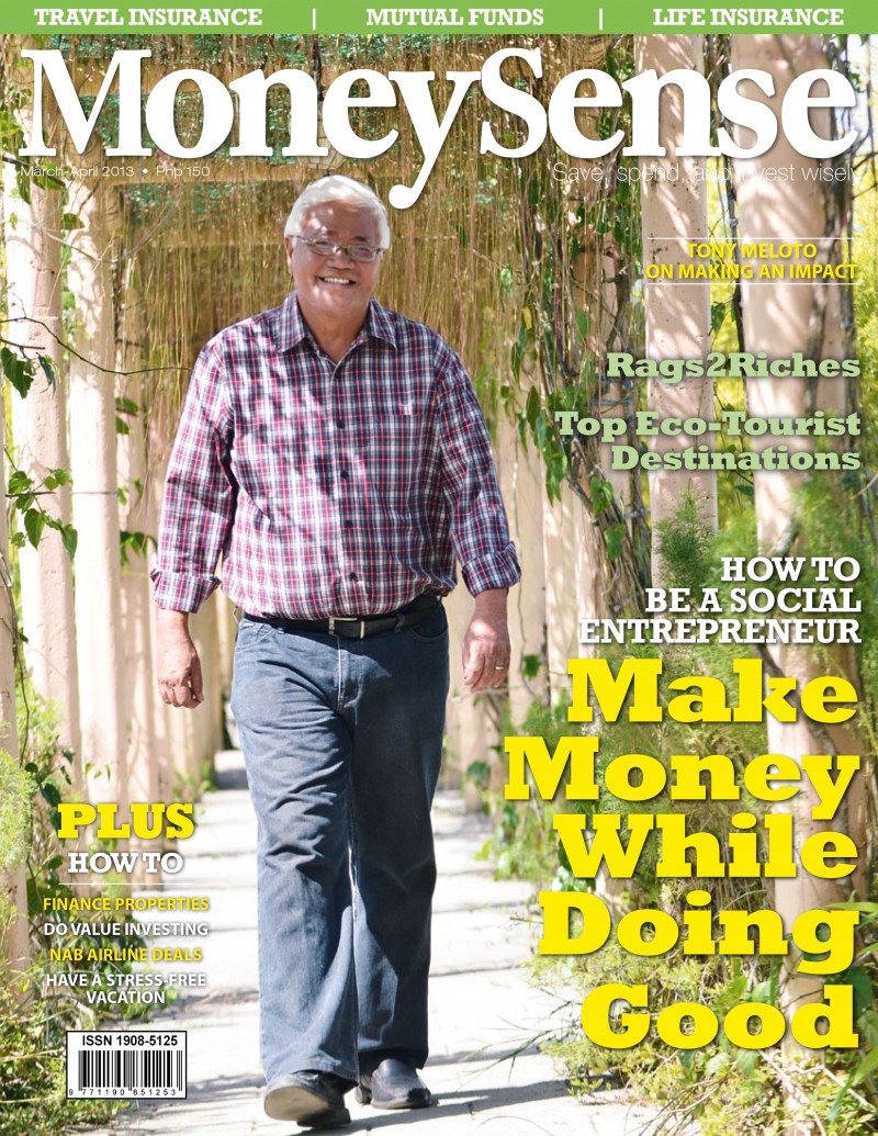 MoneySense March - April 2013 Cover
