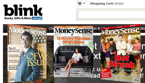 MoneySense Magazines Now Available At Blink