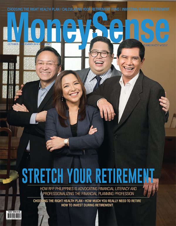 MoneySense 4th quarter 2016 Issue cover photo