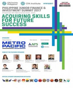 3rd Philippines Junior Finance Investment Summit 2017