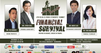 4th DLSU-D JFINEX Students' Summit Poster