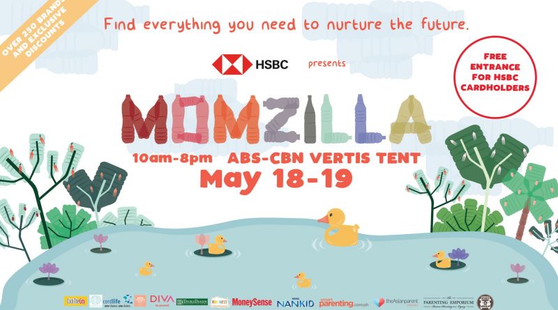 Momzilla Fair this weekend, May 18-19 from 10am to 8pm, at the ABS-CBN Vertis Tent, Quezon City