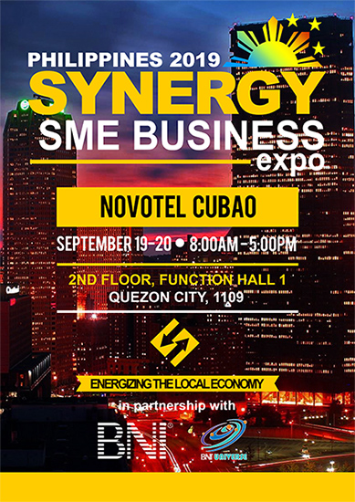 Synergy SME Business Expo poster