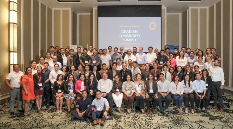 Oradian Community Summit, Manila, 25 October 2019.