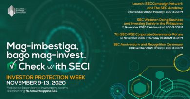 SEC launches Investor Protection Week