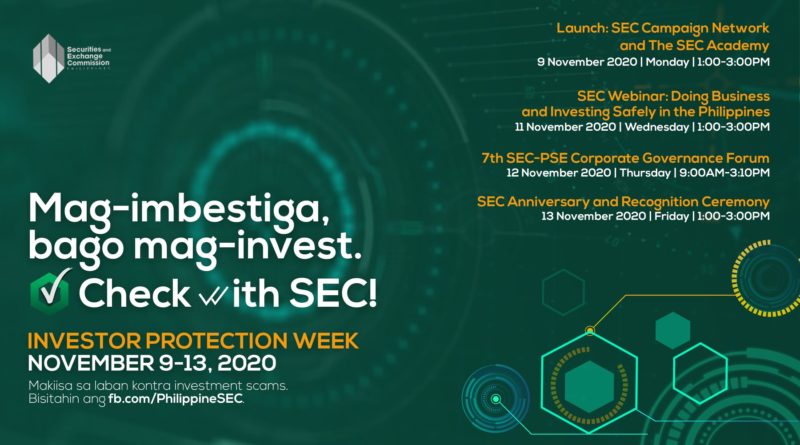 SEC launches Investor Protection Week