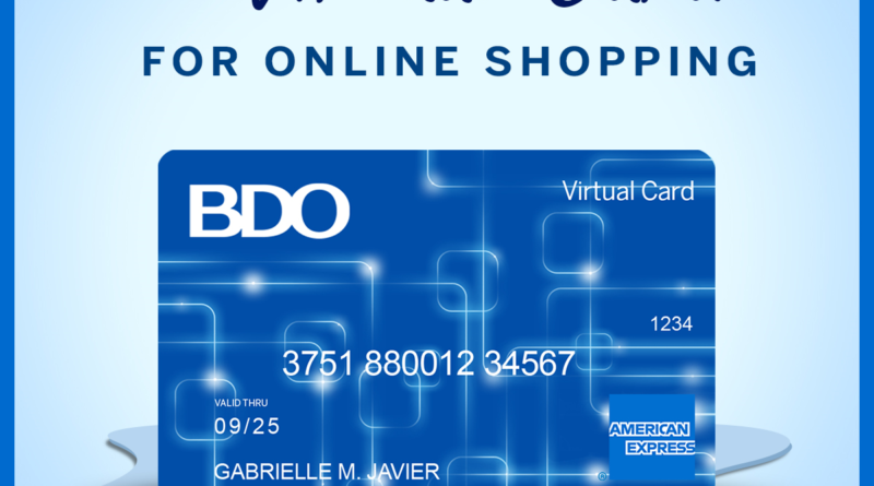 BDO Amex Virtual Card