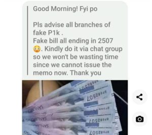 BSP: Remain vigilant when receiving banknotes